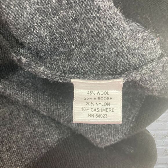 Banana Republic Luxury Cashmere Blend Stripe Sweater L - Picture 12 of 13